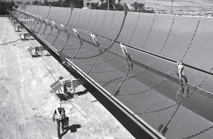 Solar power (photo credit: REUTERS)