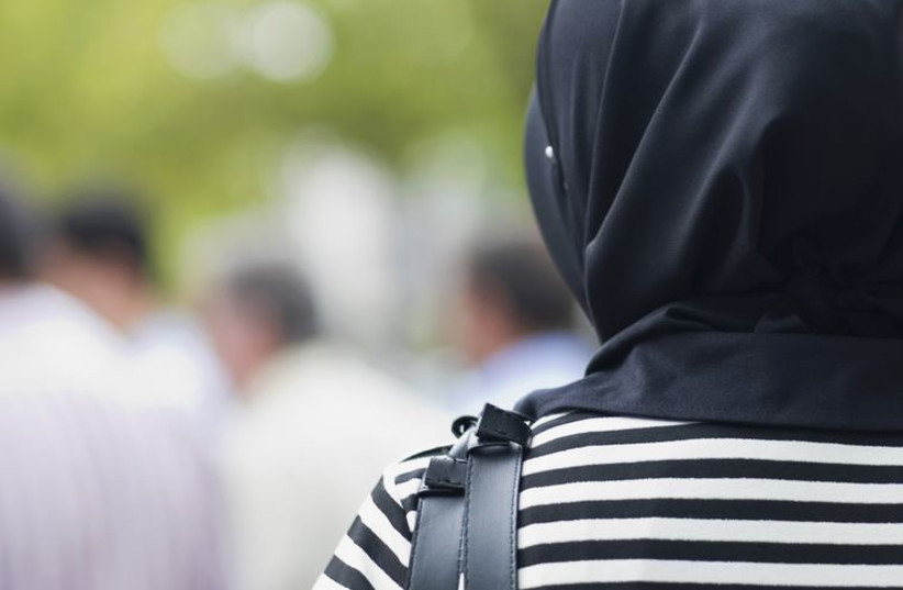 A woman wearing a hijab [Illustrative] (photo credit: INGIMAGE)