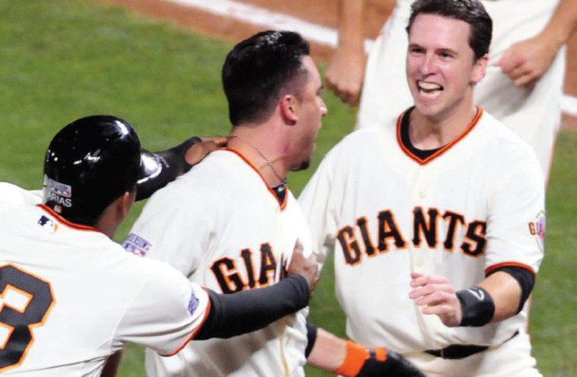 The San Francisco Giants (photo credit: REUTERS)