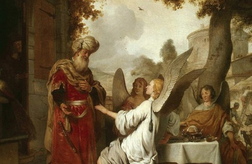 Abraham visited by angels  (photo credit: JPOST ARCHIVE)
