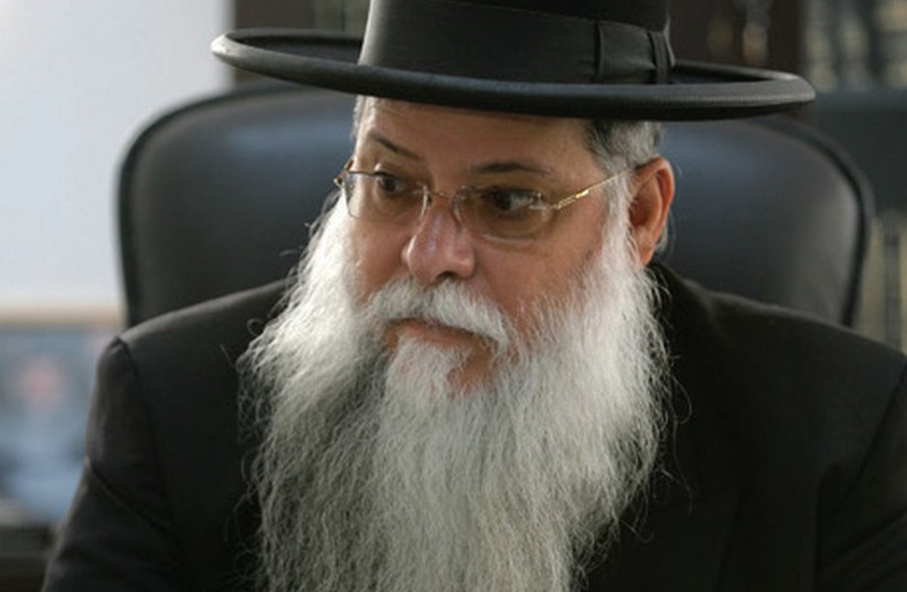 Rabbi Mordechai Malka, Elad’s sephardi municipal chief rabbi (photo credit: ORHAMELECH.ORG)