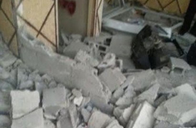 Demolished east Jerusalem home of terrorist Abdel Rahman al-Shalodi (photo credit: PALESTINIAN MEDIA)