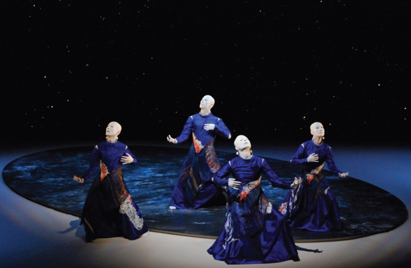 The Japanese dance troupe Sankai Juku will perform in Tel Aviv (photo credit: PR)
