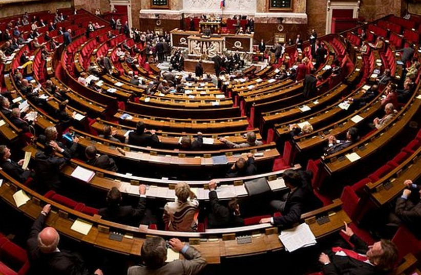 France's National Assembly (photo credit: Wikimedia Commons)