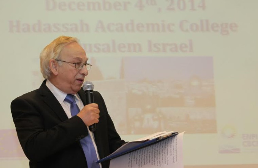Prof. Bertold Fridlender (photo credit: JERUSALEM ACADEMIC COLLEGE)