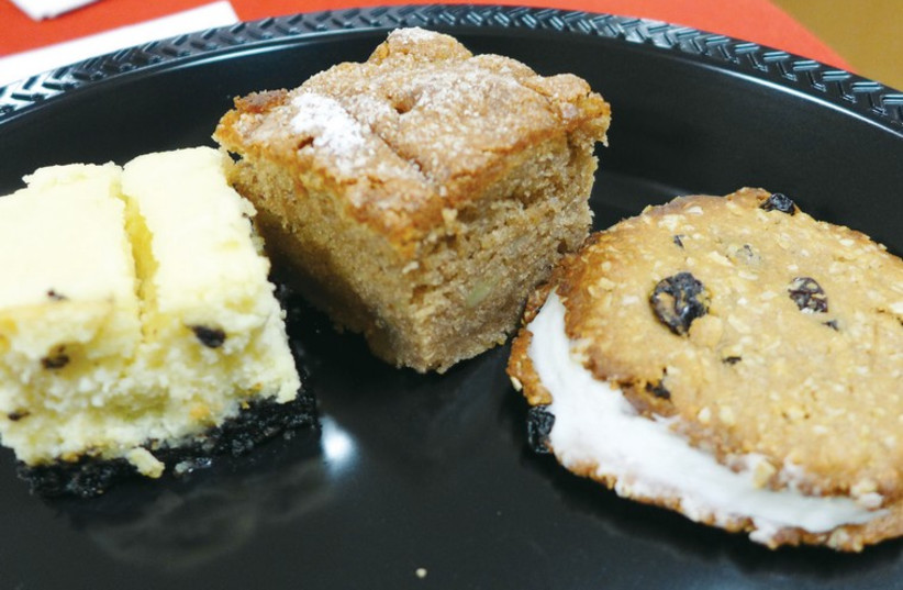 A variety of sweet desserts made with savory potatoes. (photo credit: YAKIR LEVY)