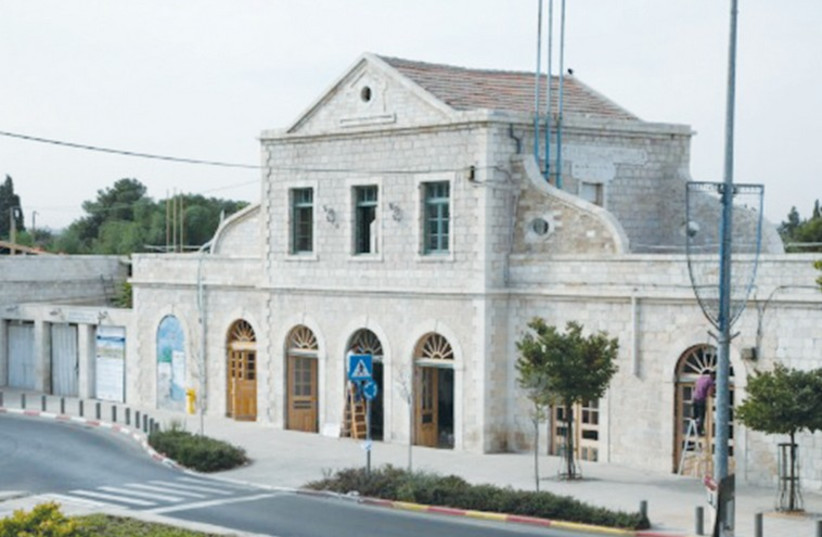 THE HISTORIC site of Jerusalem’s First Station is one of 4,000 conservation sites the municipality has listed on its website. (photo credit: JERUSALEM MUNICIPALITY)