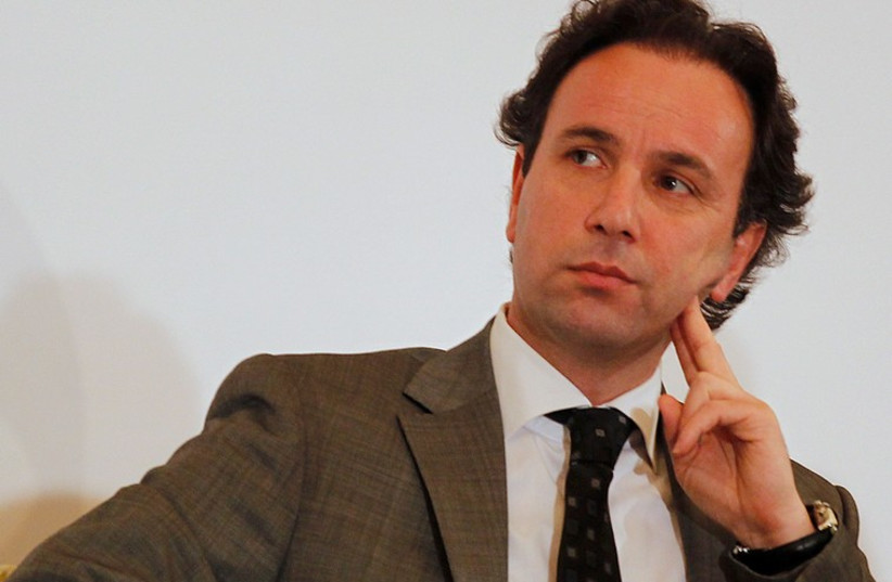 Newly elected Syrian opposition President, Khaled Khoja (photo credit: REUTERS)