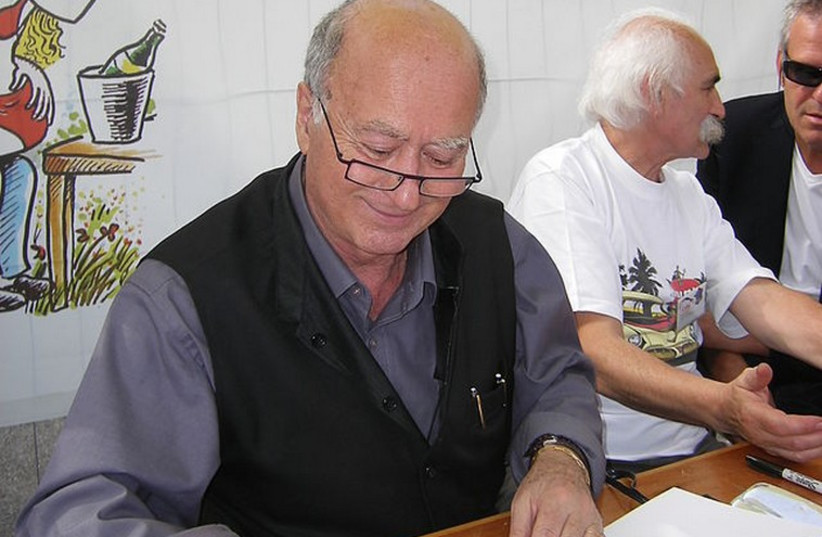 Jewish cartoonist Georges Wolinski  (photo credit: Wikimedia Commons)