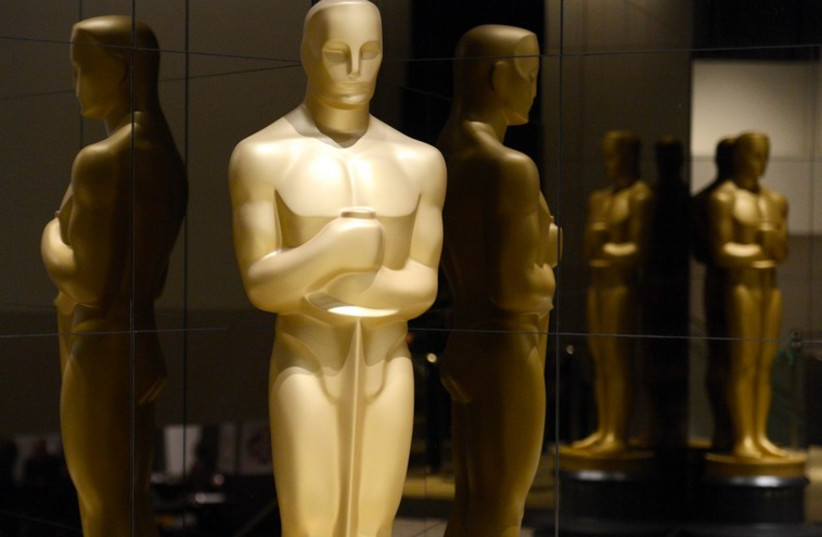  An Oscar statue is seen in Beverly Hills (photo credit: REUTERS)