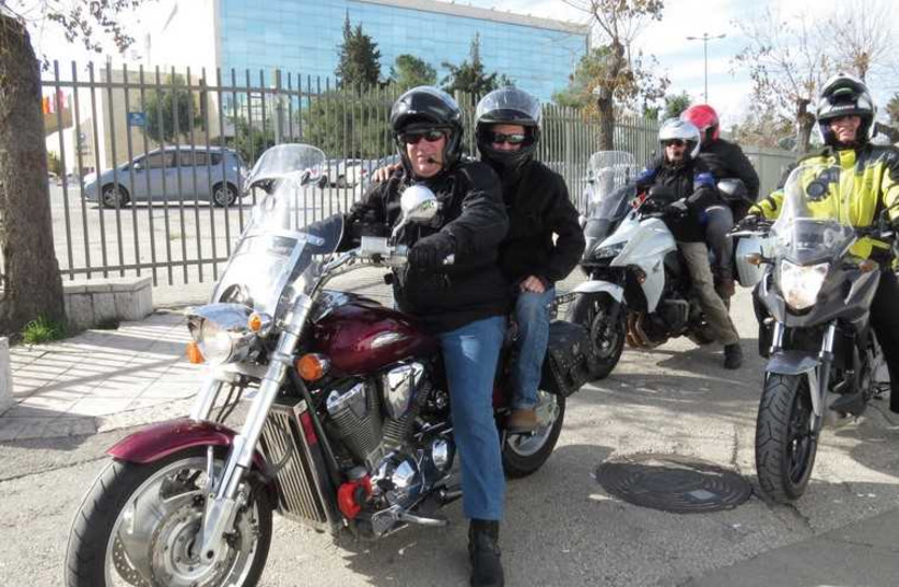 The Jerusalem Harley-Davidson Club takes teens with cancer on an extreme ride. (photo credit: Courtesy)