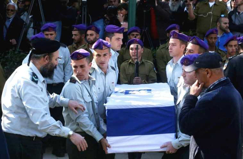 Funeral of Maj. Yochai Kalangel