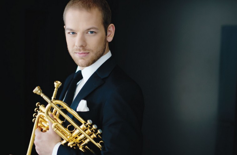 A RECENT graduate of the Juilliard School, Caleb Hudson has distinguished himself as a performer on both the modern and the Baroque trumpet. (Bo Huang Photography) (photo credit: BO HUANG PHOTOGRAPHY)
