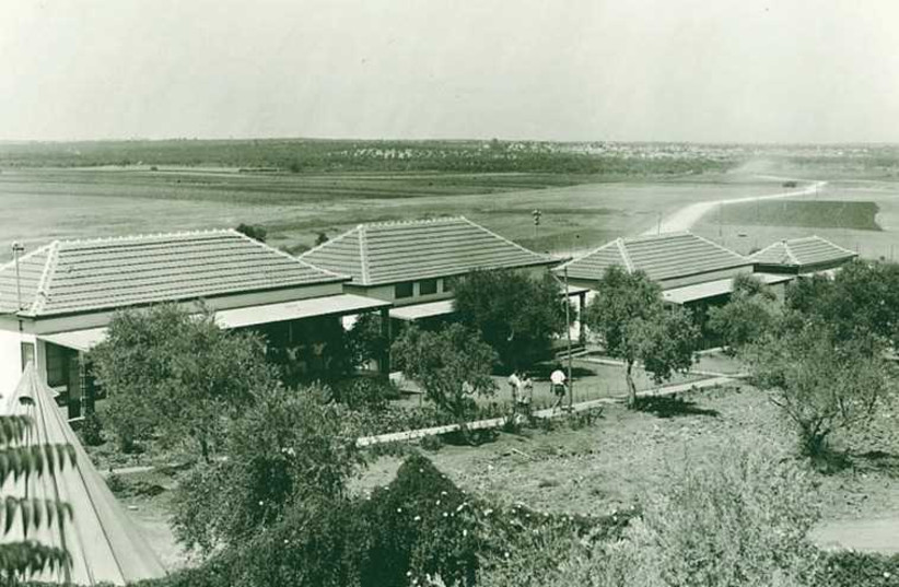 A view of the Ben Shemen Youth Village in the mid-1920s. (photo credit: Wikimedia Commons)