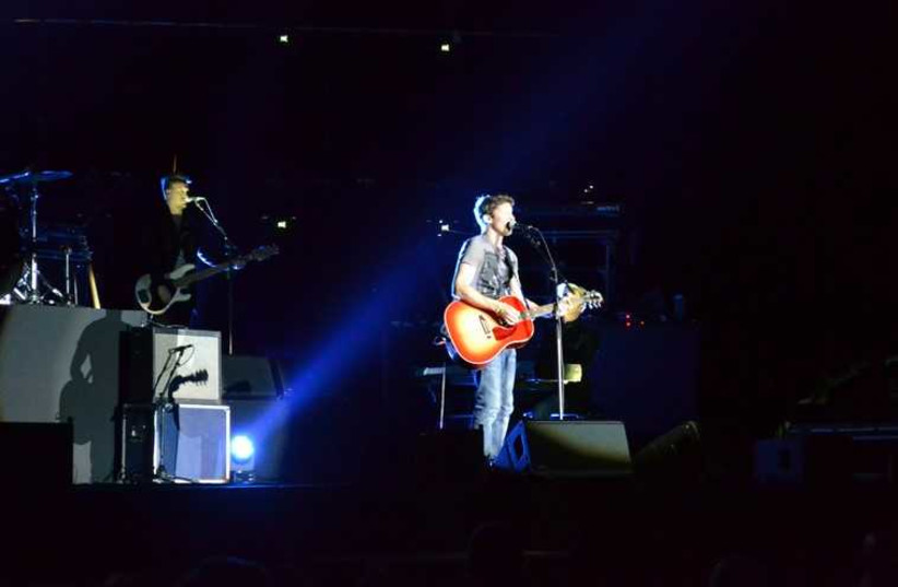James Blunt performs live in Tel Aviv (photo credit: LAURA KELLY)