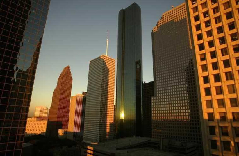 A view of downtown Houston (photo credit: REUTERS)