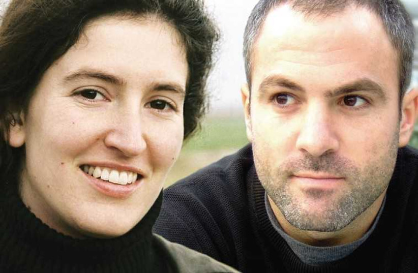 MIHAL BREZIS and Oded Binnun, the Israeli co-directors of the Oscar-nominated short film ‘Aya.’ (photo credit: Courtesy)