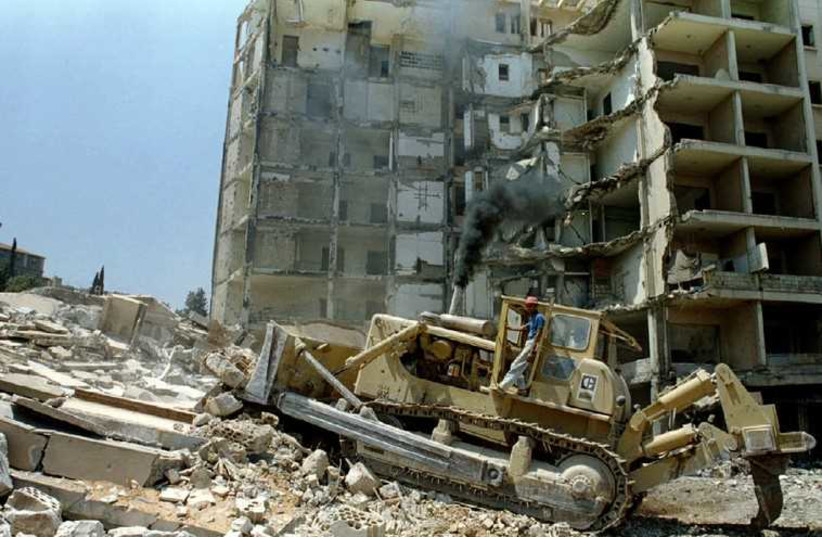 Beirut bombing 1983 (photo credit: REUTERS)