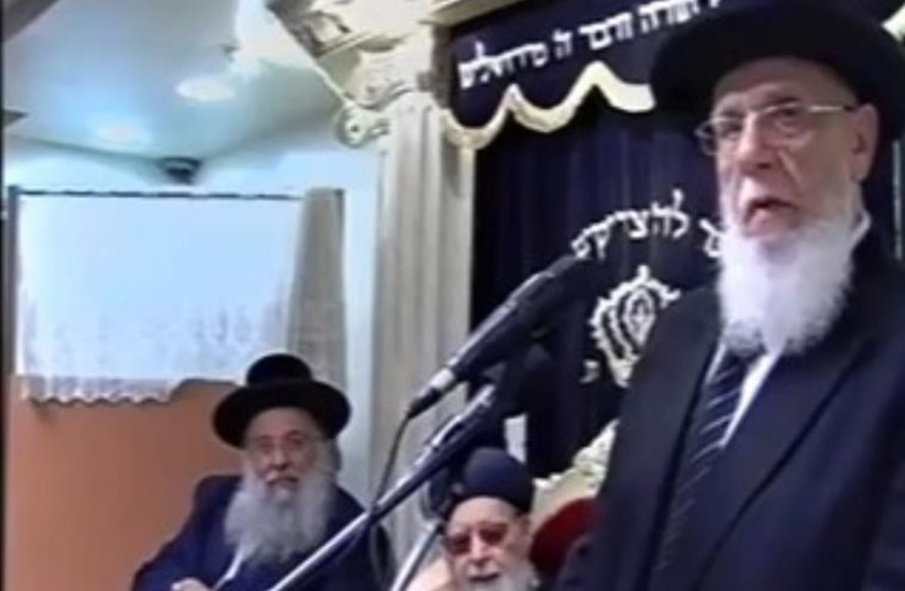 Rabbi Shalom Cohen. (photo credit: YouTube Screenshot)