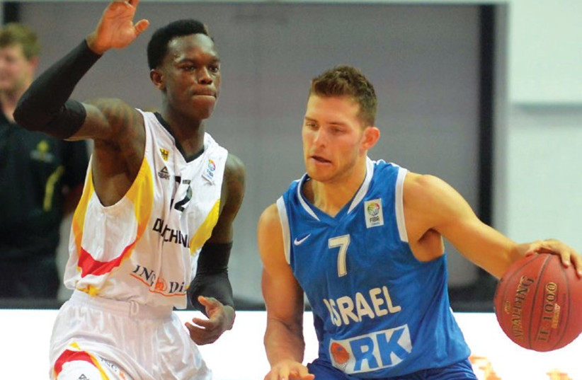 Israel national team guard Gal Mekel joined BC Nizhny Novgorod of Russia yesterday at least until the end of the season.  (photo credit: GERMAN BASKETBALL ASSOCIATION)