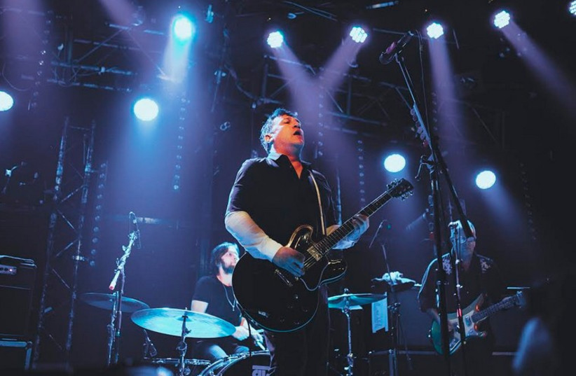 GREG DULLI leads the Afghan Whigs at the Barby Club in Tel Aviv (photo credit: ORIT PNINI)