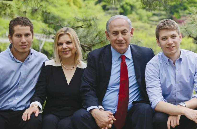 A Netanyahu Family photo. (photo credit: KOBI GIDEON/GPO)