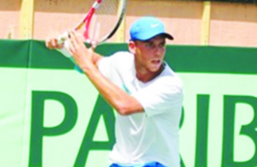 Israeli tennis star Bar Botzer (photo credit: ITA/COURTESY)