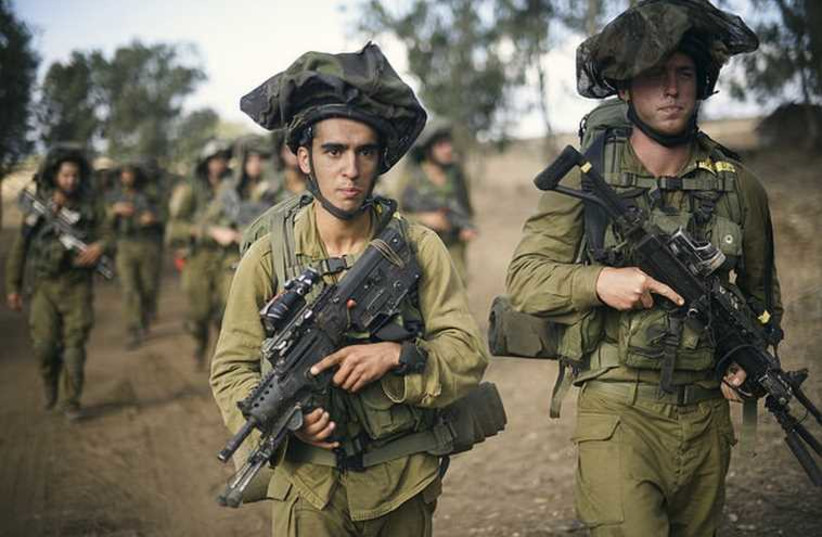 orporal Aaron Refael is a Catholic who drafted into the IDF (photo credit: IDF)