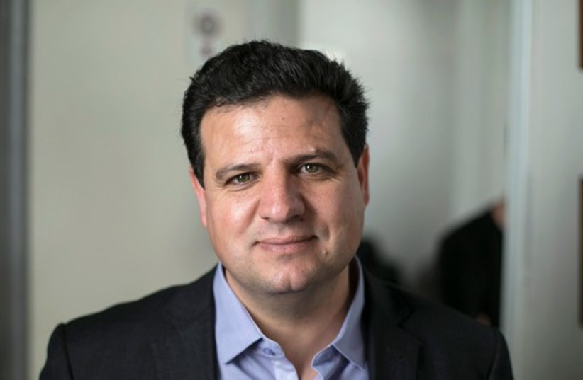 Ayman Odeh, head of the Joint Arab List (photo credit: REUTERS)