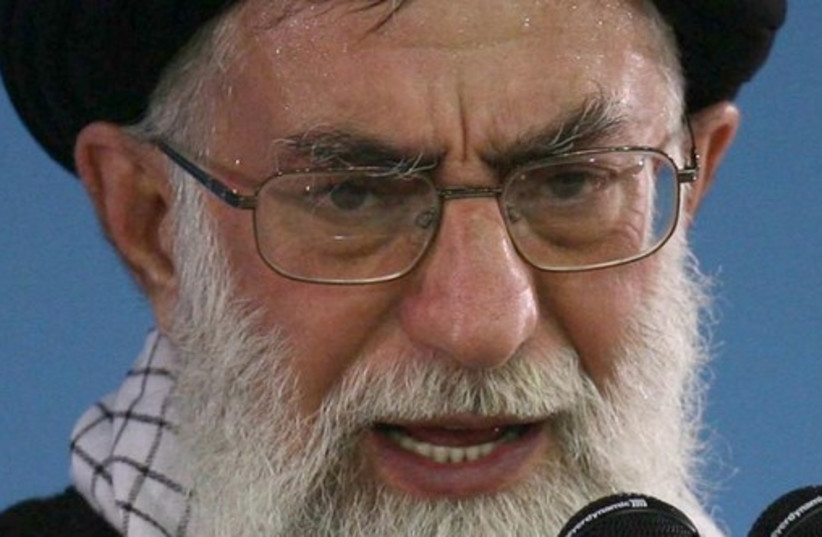 Iranian Supreme Leader Ayatollah Ali Khamenei (photo credit: REUTERS)