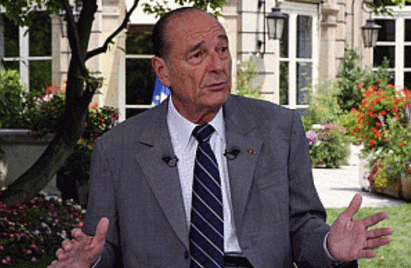chirac interview 298 88 (photo credit: AP [file])
