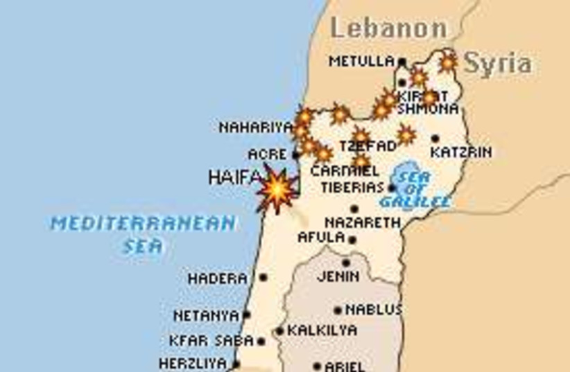 map haifa explosion 298 (photo credit: )