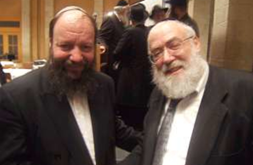 rabbis klein eisenstein  (photo credit: Matthew Wagner)