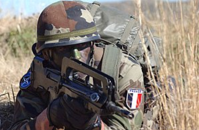 french soldier 298 NATO (photo credit: NATO)