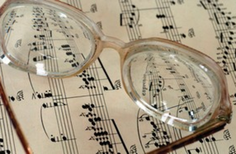 Glasses sheet music 311 (credit: MCT)