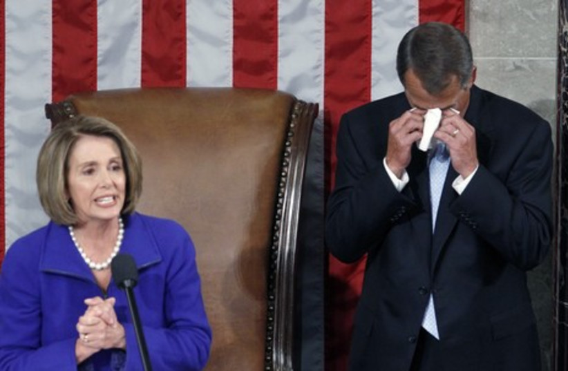 Boehner cries as he is introduced as House Speaker 465 R
