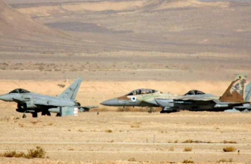 Joint Israeli-Italian Air Force Exercise 