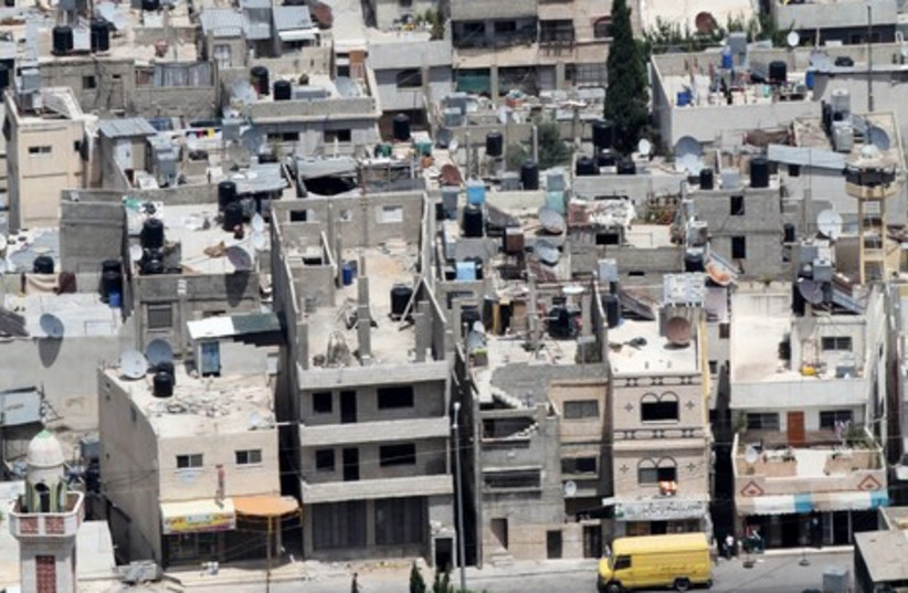 Aerial view of Nablus