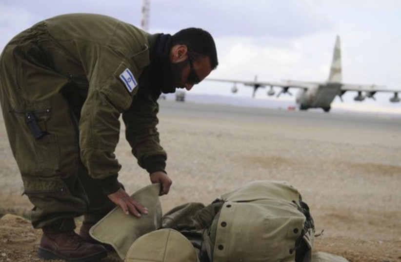 IDF Paratroopers in brigade-level excercise