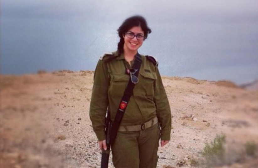 Hila Bezaleli in the army