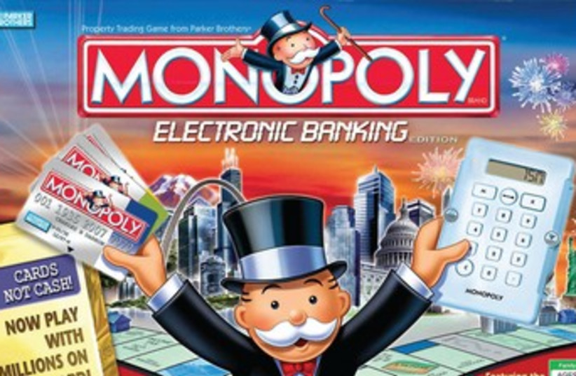 Electronic monopoly (credit: Courtesy)