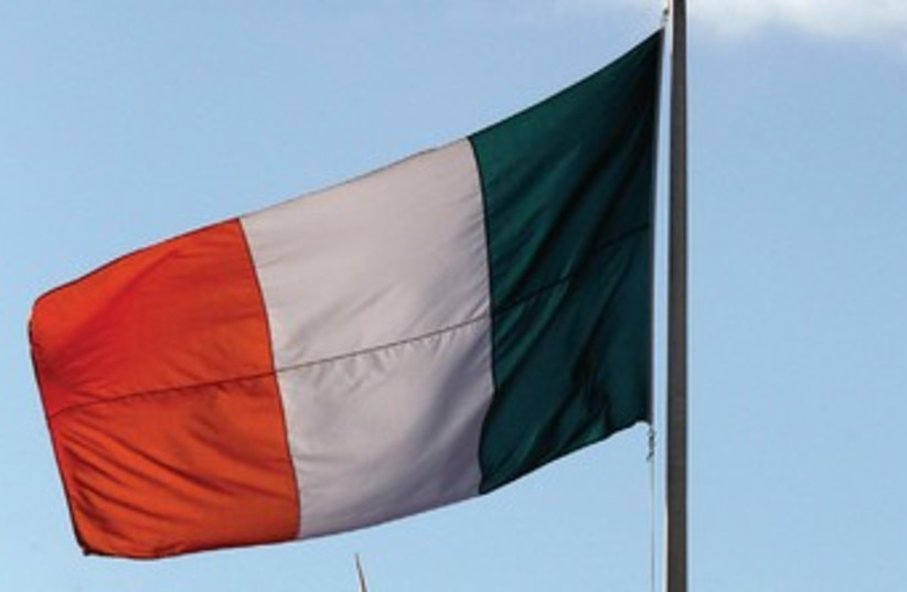 Irish Flag 370 (credit: Reuters)