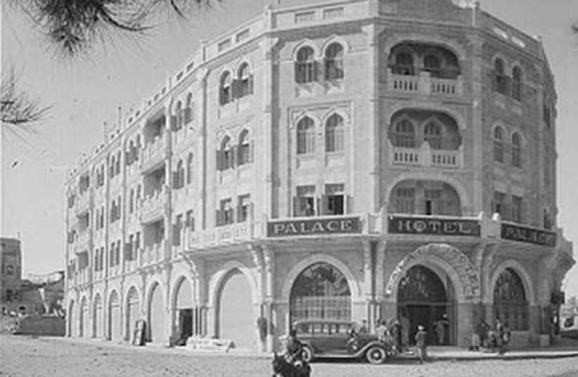 The Return of the Palace Hotel to Jerusalem 