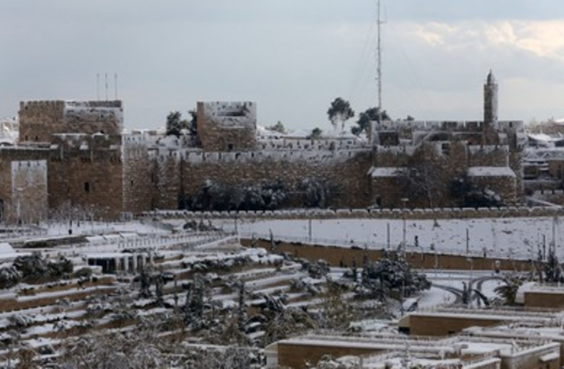 Snow in Jerusalem 3 390