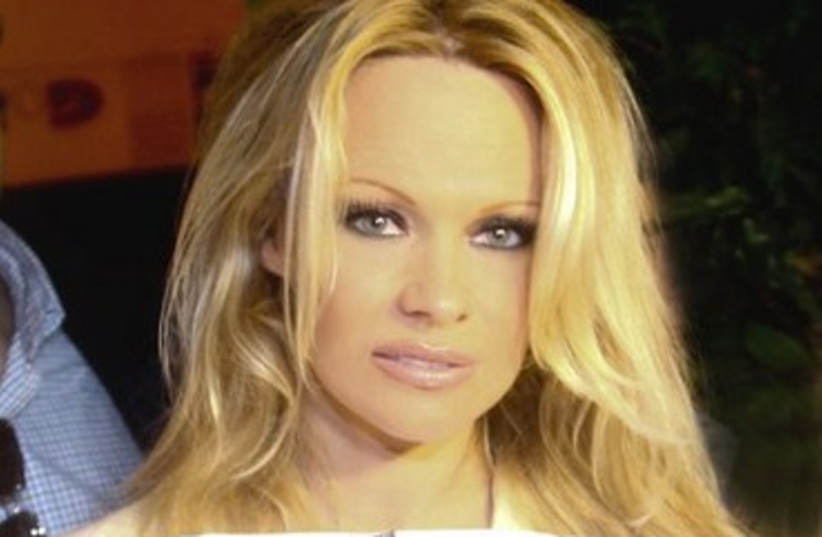 Actress and activist Pamela Anderson. (credit: RONEN MACHLEB)