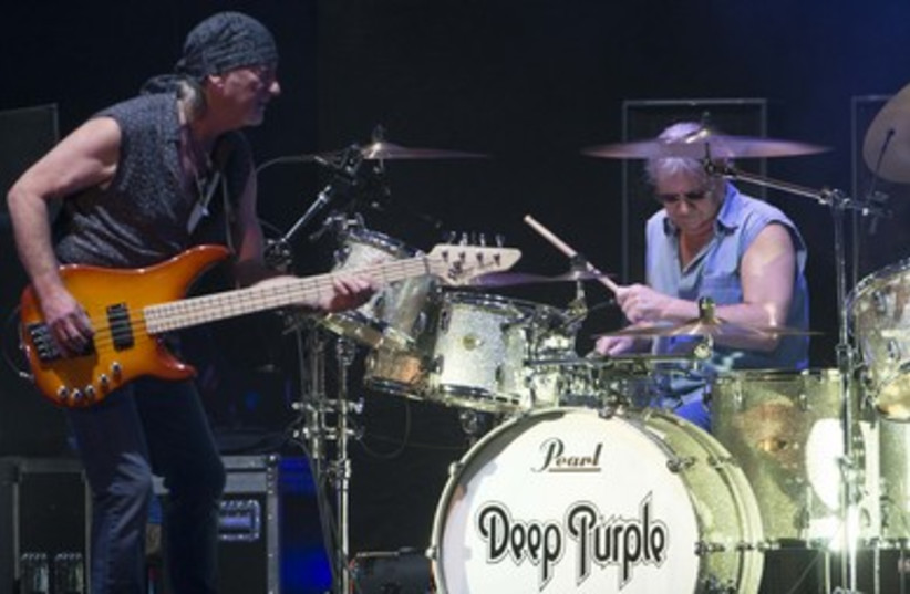 Deep Purple rocks out Nokia Arena in Tel Aviv. (credit: NIMROD SAUNDERS)
