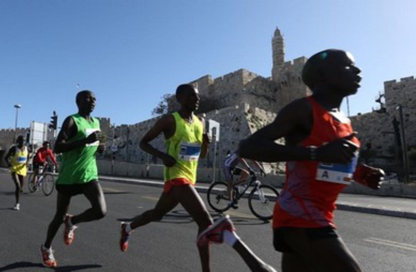 Jerusalem Marathon 2014.