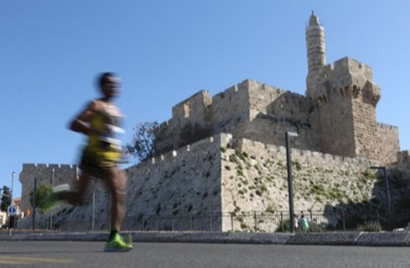 Jerusalem Marathon 2014.