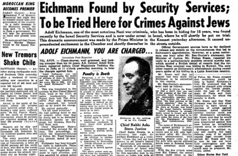 Eichmann found by security services (credit: ARCHIVE)