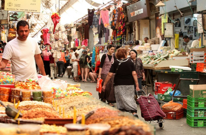 Mahane Yehuda Market (credit: MARC ISRAEL SELLEM/THE JERUSALEM POST)